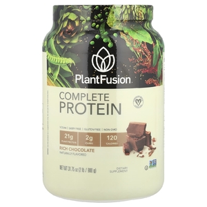 PlantFusion, растительный протеин, насыщенный шоколад, 900 г (2 фунта)