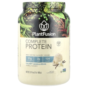 PlantFusion, растительный протеин, сливочная ваниль, 900 г (2 фунта)