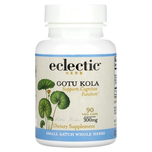 Eclectic Herb, готу кола, 300 мг, 90 растительных капсул