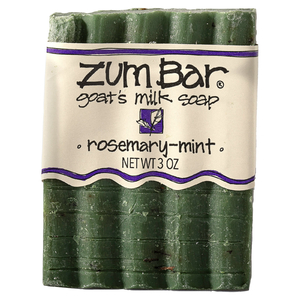 ZUM, Zum Bar, мыло с козьим молоком, розмарин и мята, 85 г (3 унции) (Товар снят с продажи) 