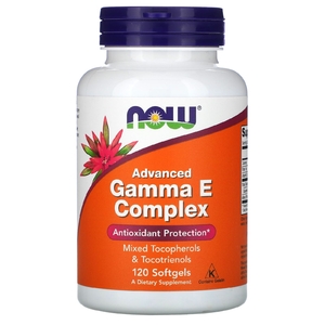 NOW Foods, добавка с полным спектром витамина Е, улучшенная, 120 капсул