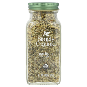 Simply Organic, чеснок, трава, 88 г (3,1 унции)