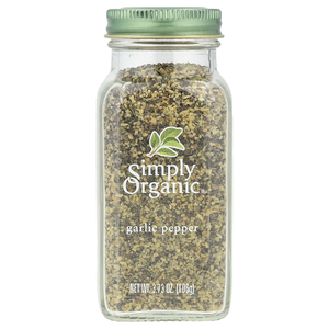 Simply Organic, чеснок и перец, 106 г (3,73 унции)