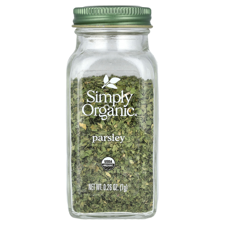 Simply Organic, Петрушка, 7 г (0,26 унции)