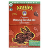Annie's Homegrown, Bunny Graham, органическая выпечка в форме кроликов, шоколад, 213 г (7,5 унции)
