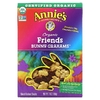 Annie's Homegrown, Organic Friends Baked Bunny Graham Snacks, шоколадная крошка, шоколад и мед, 198 г (7 унций)