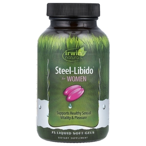 Irwin Naturals, комплекс для поддержания сексуальной энергии для женщин, 75 желатиновых капсул