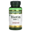 Nature's Bounty, Биотин, 5000 мкг, 72 капсулы с быстрым высвобождением