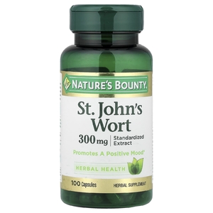 Nature's Bounty, Зверобой, 100 капсул