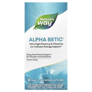 Nature's Way, Alpha Betic®, мультивитамины, 30 таблеток