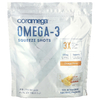 Coromega, Омега-3, апельсиновые пакетики для выдавливания, 120 пакетиков по 2,5 г (каждый)