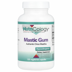 Nutricology, мастиковая смола, 120 вегетарианских капсул