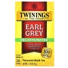 Twinings, ароматизированный черный чай, эрл грей, без кофеина, 20 чайных пакетиков, 35 г (1,23 унции)