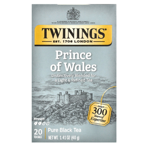 Twinings, Чай "Принц Уэльский", 20 пакетиков, 1.41 унций (40 г)