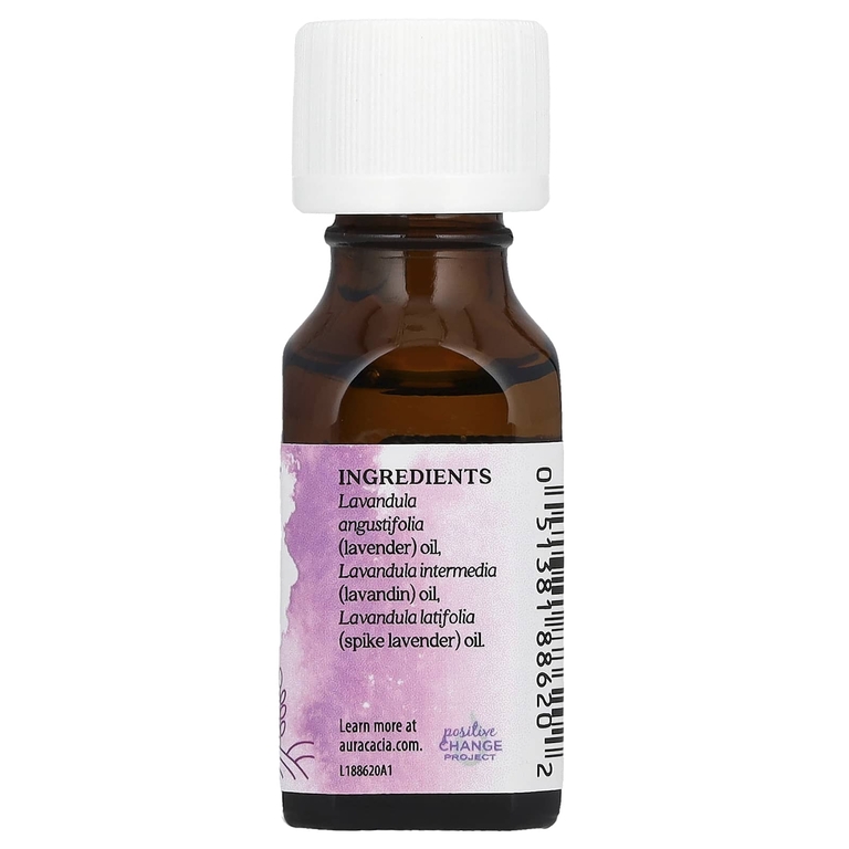 Aura Cacia, смесь чистых эфирных масел, «Букет лаванды», 15 мл (0,5 жидк. унции)