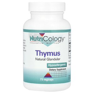 Nutricology, тимус, 75 вегетарианских капсул