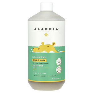 Alaffia, Жемчужная ванна, для младенцев и детей, эвкалипт и мята, 946 мл (32 жидк. унц.)