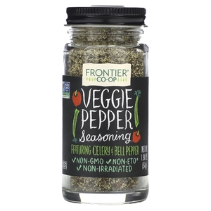 Frontier Co-op, Veggie Pepper Seasoning, 1.9 oz (54 g) (Товар снят с продажи) 