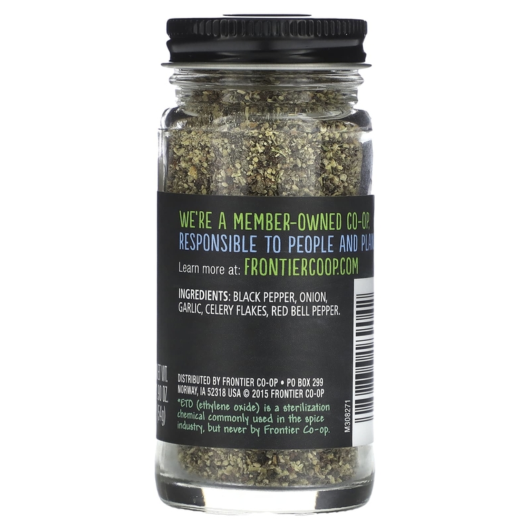 Frontier Co-op, Veggie Pepper Seasoning, 1.9 oz (54 g) (Товар снят с продажи) 
