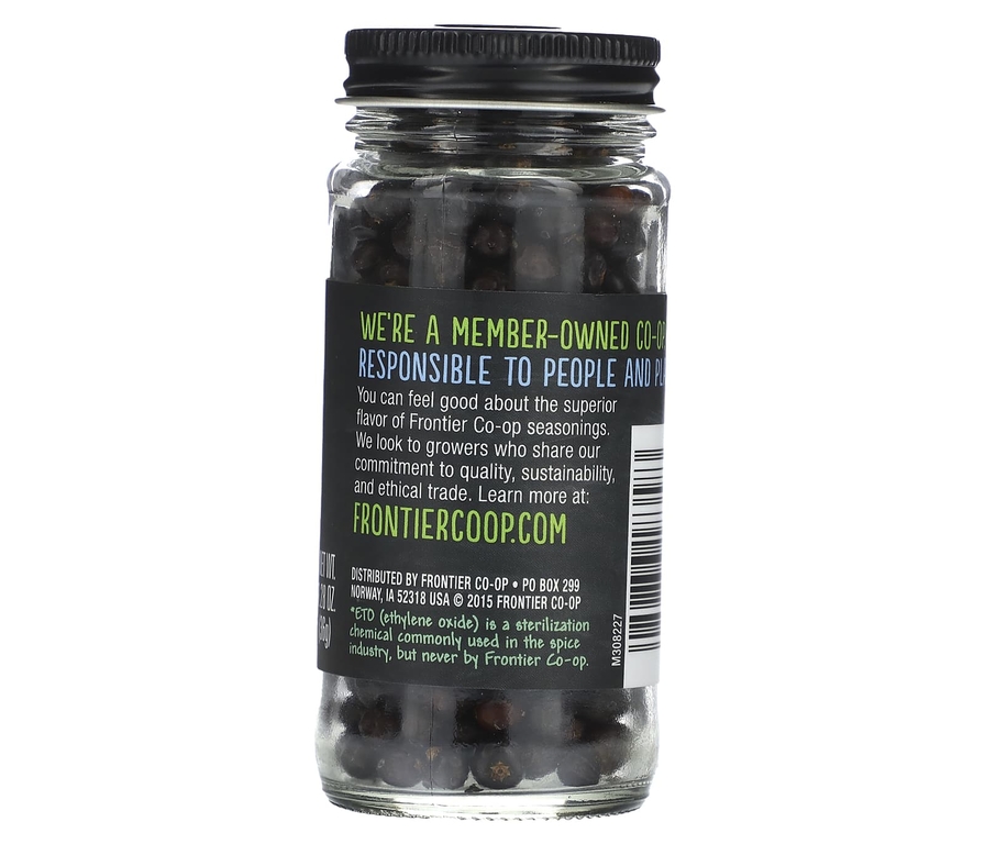 Frontier Co-op, Цельные ягоды можжевельника 1.28 унции (36 g) (Товар снят с продажи) 