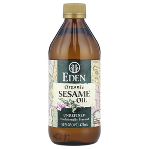 Eden Foods, Органическое кунжутное масло, нерафинированное, 473 мл (16 жидких унций)