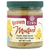Eden Foods, органическая коричневая горчица с яблочным уксусом, 9 унций
