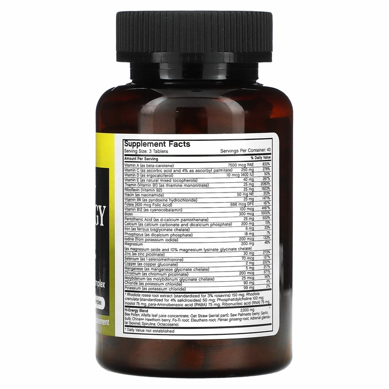 Futurebiotics, Hi Energy Multi, для мужчин, 120 таблеток
