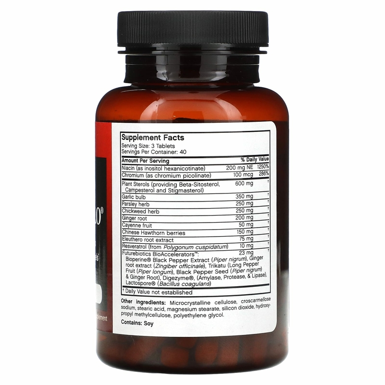 Futurebiotics, Cholesta-Lo, 120 вегетарианских таблеток