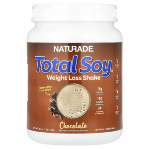 Naturade, Total Soy, коктейль для похудения, шоколад, 540 г (1,2 фунта)