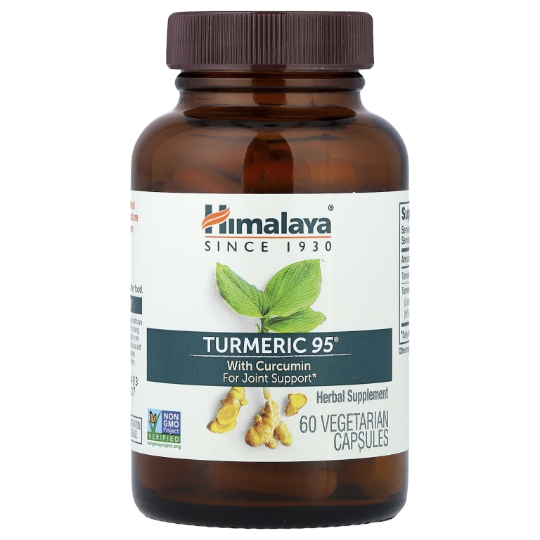 Himalaya, экстракт корня куркумы (curcuma longa), 60 вегетарианских капсул