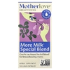 Motherlove, Грудное вскармливание, специальная смесь More Milk, 120 жидких капсул