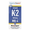 Superior Source, витамин K2, 500 мкг, 60 быстрорастворимых таблеток MicroLingual