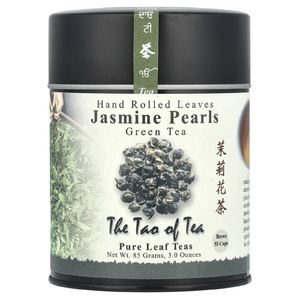 The Tao of Tea, свернутые вручную листья зеленого чая, жасминовый жемчуг, 85 г(3 унции)