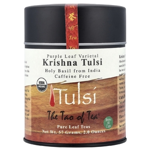 The Tao of Tea, сорт листьев фиолетового цвета, Кришна тулси, без кофеина, 57 г (2 унции)