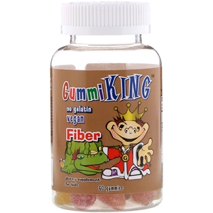 GummiKing, Клетчатка, 60 жевательных конфет (Товар снят с продажи) 