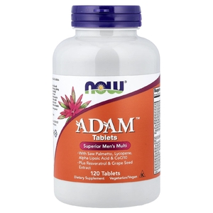 NOW Foods, мультивитамины для мужчин АДАМ, 120 таблеток