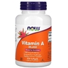 NOW Foods, витамин A, 25 000 МЕ, 250 капсул
