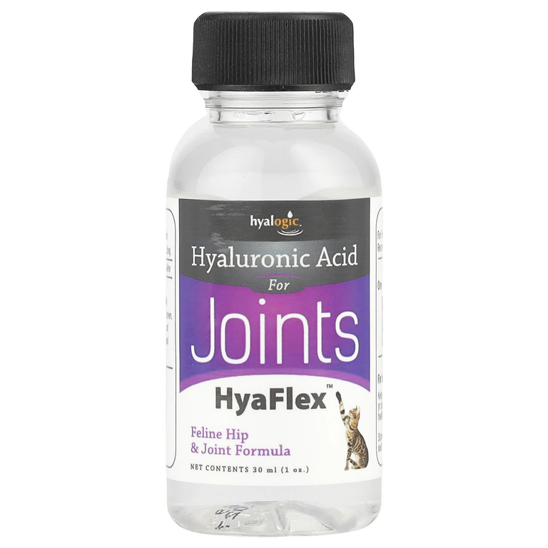 Hyalogic, HyaFlex, для кошек, гиалуроновая кислота для суставов, 30 мл (1 унция)