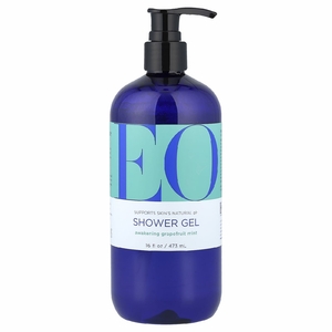 EO Products, гель для душа, бодрящий грейпфрут и мята, 473 мл (16 жидк. унций)