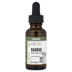 Aura Cacia, Органическое масло баобаба, масло для ухода за кожей, 30 мл (1 жидк. унц.)
