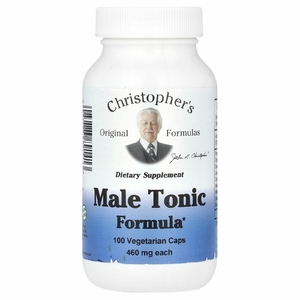 Christopher's Original Formulas, тонизирующая формула для мужчин, 100 вегетарианских капсул