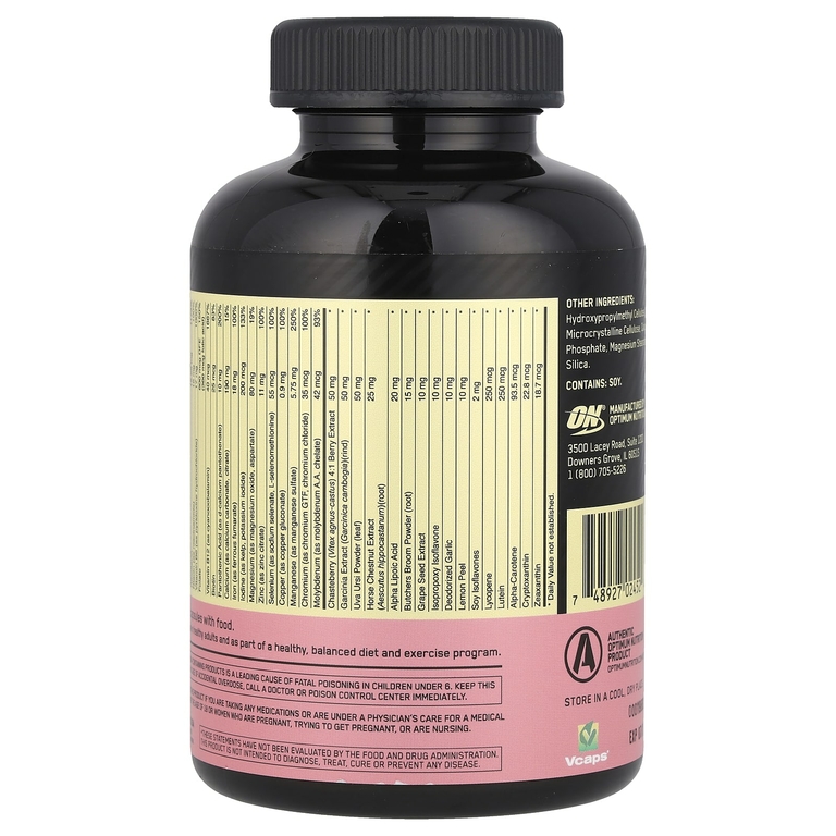 Optimum Nutrition, Opti-Women®, мультивитаминная добавка для активных женщин, 120 капсул