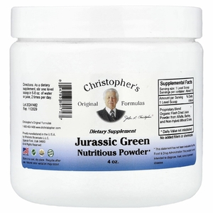 Christopher's Original Formulas, питательный порошок из юрской зеленого чая, 4 унции