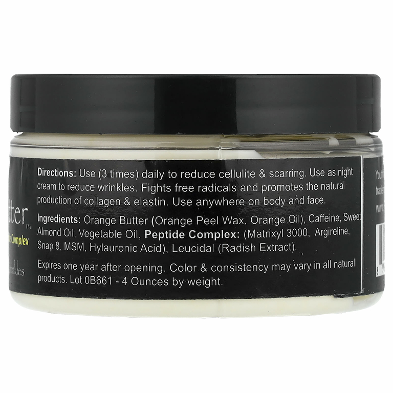Greensations, Cellulite Butter™ с пептидным комплексом, 118 мл (4 унций)