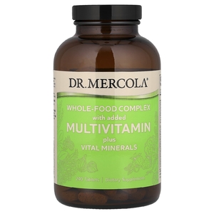 Dr. Mercola, комплекс из цельных продуктов с мультивитаминами и необходимыми минералами, 240 таблеток