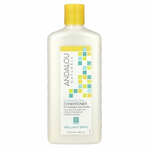 Andalou Naturals, Кондиционер, для сияющего блеска, подсолнечника и цитрусовых, для силы и жизненной силы, 340 мл (11,5 жидк. Унции)