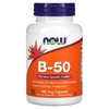 NOW Foods, B-50, 100 растительных капсул