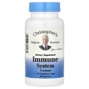 Christopher's Original Formulas, средство для укрепления иммунитета, 100 вегетарианских капсул