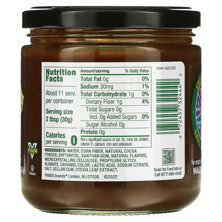 Walden Farms, Шоколадный десертный соус, 340 г (12 унций)
