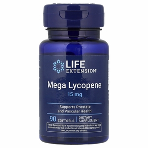 Life Extension, Мега ликопин, 15 мг, 90 капсул